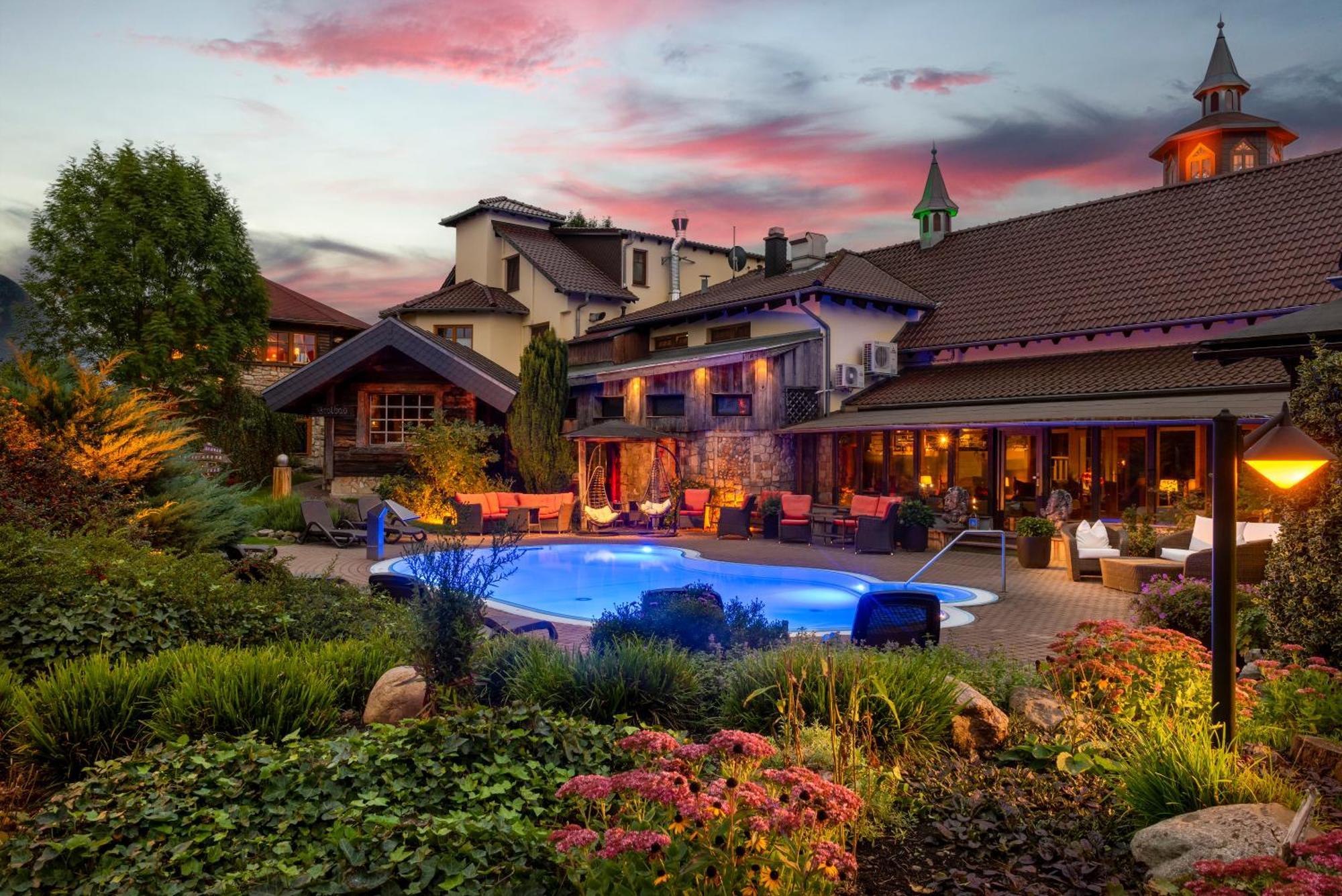 Wellnesshotel Seeschloesschen - Privat- Spa & Naturresort Senftenberg Dış mekan fotoğraf